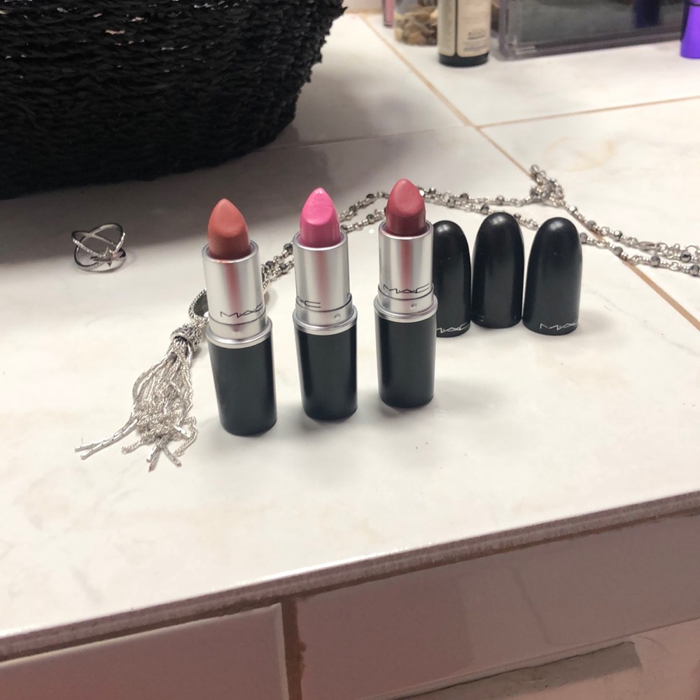 MAC lipsticks